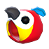 Parrot Hood — standard appearance