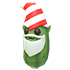 Standard appearance; Neon/Mega appearance is not shown Pickle Elf Chew Toy — standard appearance