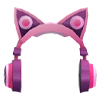 Pink Cat Ear Headphones — standard appearance