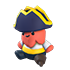 Pirate Plushie — standard appearance