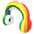 Standard appearance; Neon/Mega appearance is not shown Pride Headphones — standard appearance