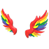 Pride Wings — standard appearance