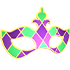 Purple Masquerade Mask — standard appearance