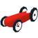 Race Car Stroller — standard appearance