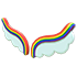 Rainbow Cloud Wings — standard appearance