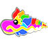 Standard appearance; Neon/Mega appearance is not shown Rainbow Dragon Kite — standard appearance