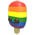 Rainbow Popsicle Friend — standard appearance