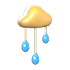 Rainy Clouds Earrings — standard appearance