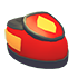 Red Lunar New Year Slippers — standard appearance