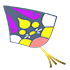 Rice Cake Rabbit Kite — standard appearance