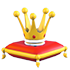 Royal Crown Pillow — standard appearance