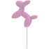 Rubber Dog Balloon — standard appearance