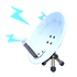 Satellite Spinner — standard appearance