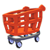 Shopping Cart Stroller — standard appearance