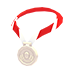 Silver Medal — standard appearance