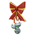 Sleigh Bell Throw Toy — standard appearance