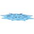 Snowflake Flying Disc — standard appearance