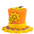 Standard appearance; Neon/Mega appearance is not shown Steampunk Clock Hat — standard appearance
