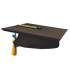 Tutorial Graduation Cap — standard appearance