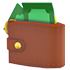Wallet Chew Toy — standard appearance