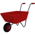Wheelbarrow Stroller — standard appearance