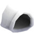 White Cozy Hood — standard appearance