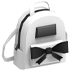 White Designer Backpack — standard appearance