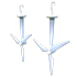 Wind Turbine Earrings — standard appearance