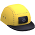Yellow 5 Panel Cap — standard appearance