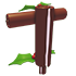 Yule Log Pogo Stick — standard appearance