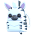Zebra Backpack — standard appearance