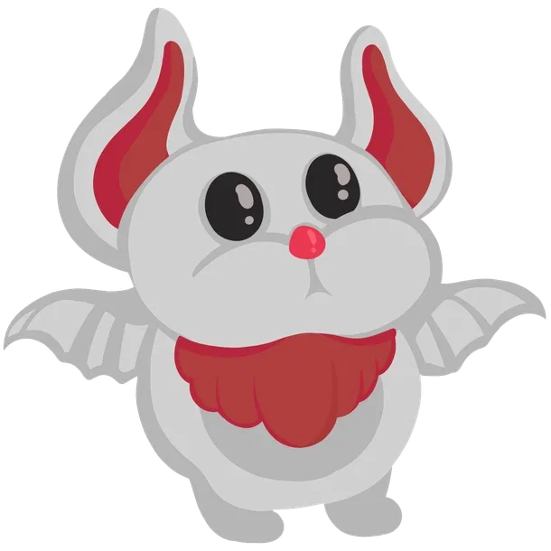 Albino Bat — standard appearance