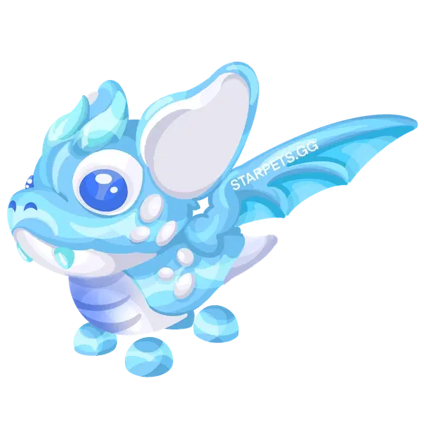 Arctic Dusk Dragon — standard appearance