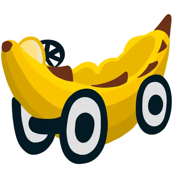 Banana Car — standard appearance