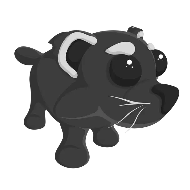 Binturong — standard appearance