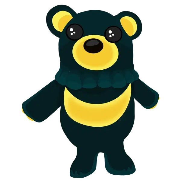 Black Moon Bear — standard appearance