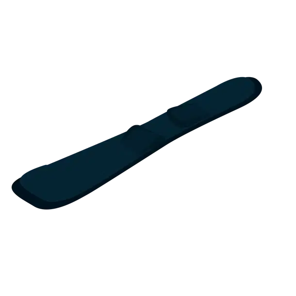 Black Snowboard — standard appearance