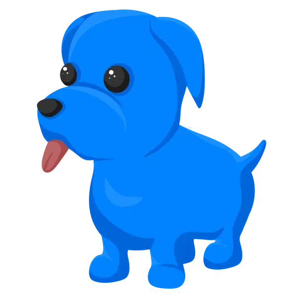 Blue Dog — standard appearance