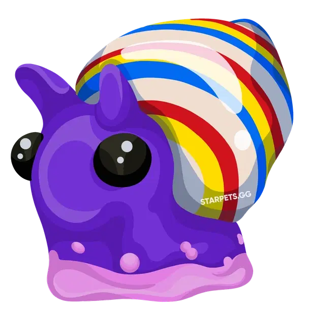Candy Cane Snail — standard appearance