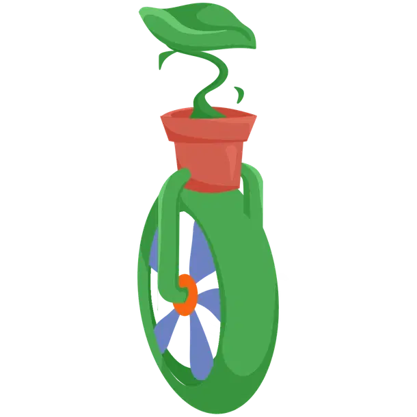Daisy Unicycle — standard appearance