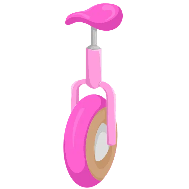 Donut Unicycle — standard appearance
