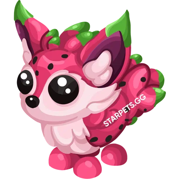 Dragonfruit Fox — standard appearance