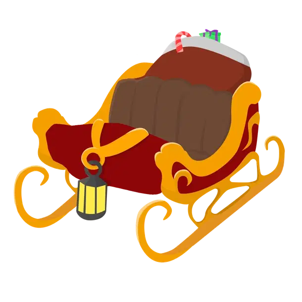 Festive Deliveries Sleigh — standard appearance