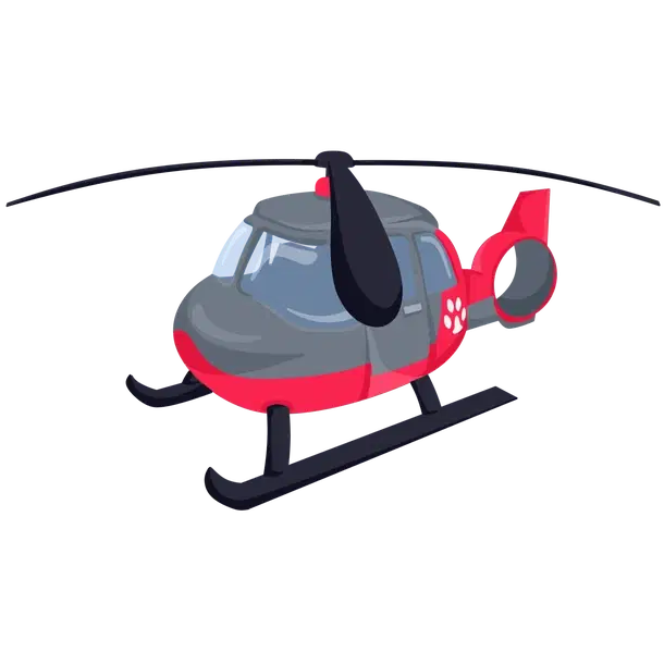 Standard appearance; Neon/Mega appearance is not shown Fossil Paw Helicopter — standard appearance