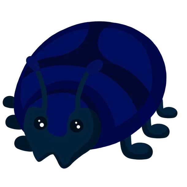 Giant Black Scarab — standard appearance