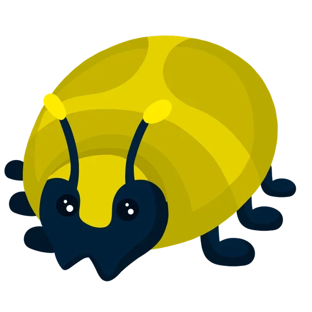 Giant Gold Scarab — standard appearance