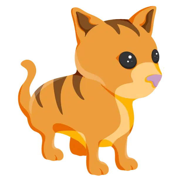 Ginger Cat — standard appearance