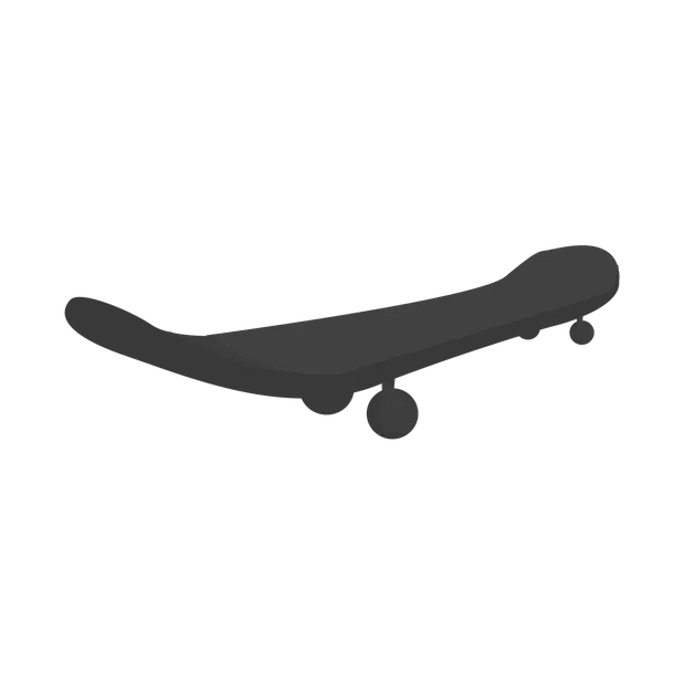 Glass Skateboard — standard appearance