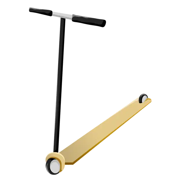 Gold Scooter — standard appearance