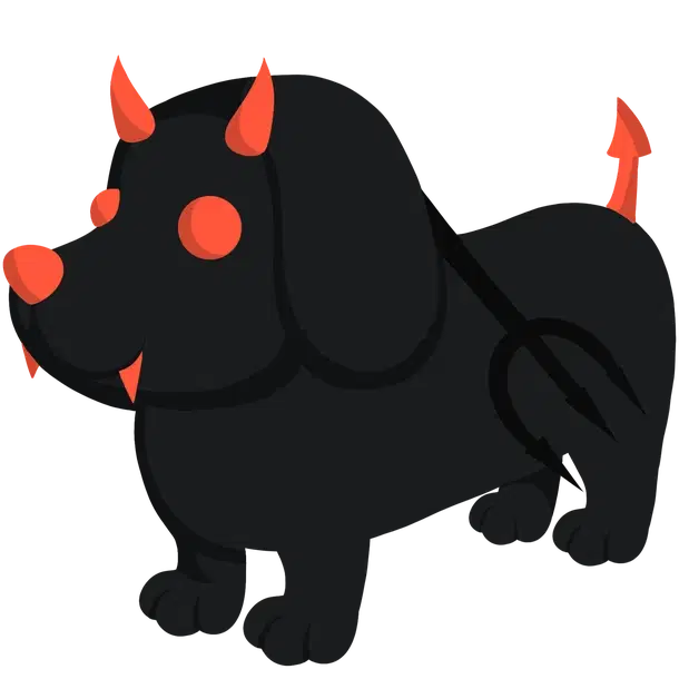 Standard appearance; Neon/Mega appearance is not shown Halloween Evil Dachshund — standard appearance